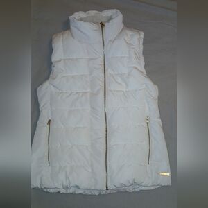 NWOT Calvin Klein Performance Women's White Quilted Vest
